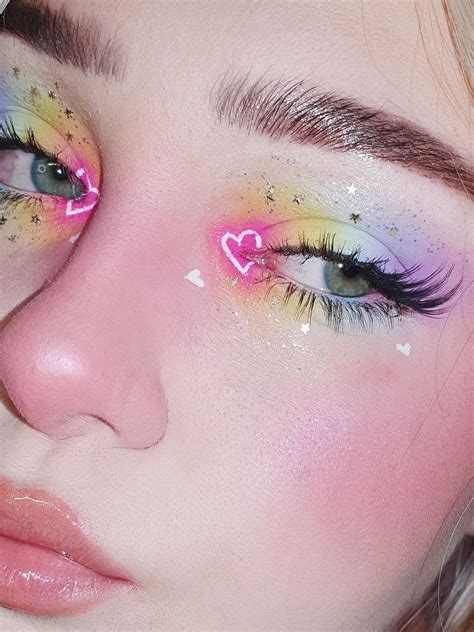 cute pride makeup